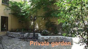 Accès direct Jardin privé
